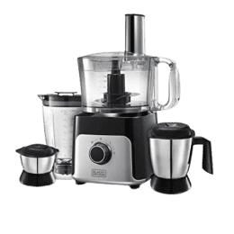 Black & Decker Juicer Mixer Grinder | 800 W | 3 Jars | Grey | BXFP8001IN