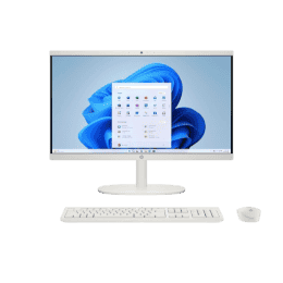 HP All in One Desktop | Intel Core i3 N300 | 21.5 inch | 8 GB | 512GB SSD | FHD Anti Glare  | White | 22-dg0786in