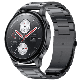 Amazfit Huami Pop 3R Metal Strap Smart Watch | Metallic Black
