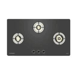 Pureflames Ray Gas HOB | 90 cm | Black | RAY90