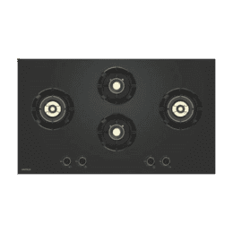 Hafele AUGUSTA 90 cm 4 Burner Hob | Black