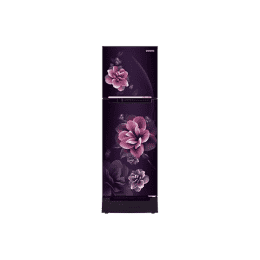 Samsung Base Stand Drawer Double Door Refrigerator | 236 L | Camellia Purple | RT28C3122CR/HL