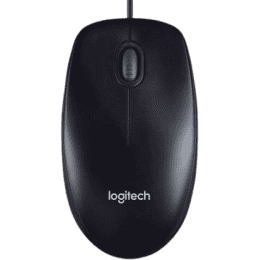 Logitech M90 Wired Optical Mouse | 1000 DPI Optical Tracking | USB | Black
