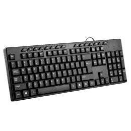 Lapcare Alfa Wired USB Keyboard 1 | Black | LKB-300