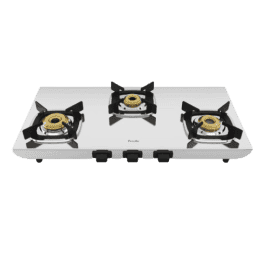 Preethi Glamsteels Gas Stove | 3B | Silver