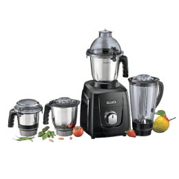 Sujata Mixer Grinder | 1000 W | 4 Jars | Black | MG03