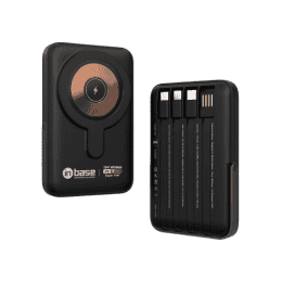 Inbase Mag Voltt 03 All in One Wireless Power Bank | 10000 mAh | 22.5W | Black
