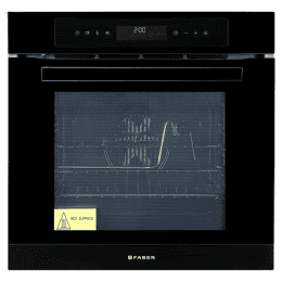 Faber 80L Convection Microwave Oven | Black Steel | FBIO 80L 10F BS with ART