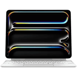 Apple Magic Keyboard for iPad Pro 13" | M4 Bluetooth Tablet Keyboard | White | MWR43HN/A