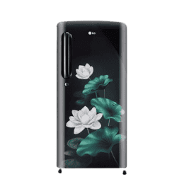 LG Single Door Refrigerator |185 L | 5 Star | Emerald Lotus | 	GL-D201AELU AELZEBN