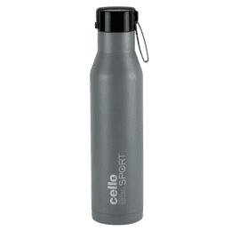 Cello Maestro 750 ml Flask | Stainless Steel | Grey