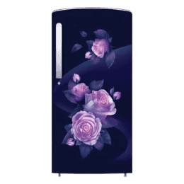 Haier 205 L Direct Cool Single Door Refrigerator | 3 Star | with Diamond Edge Freezing Technology | Marine Rose | HRD-2263CMR-N