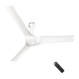 Atomberg Aris Ceiling Fan | 1200mm | 3 Blade with Remote Control | Marble White | FG0358