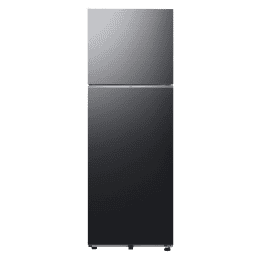 Samsung Bespoke AI Frost Free Double Door Refrigerator | 350 L |  2 Star | Luxe Black | RT38DG5A2BBXHL