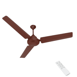 Polycab Airika BLDC Ceiling Fan | 3 Blade | 1200 mm | Luster Brown