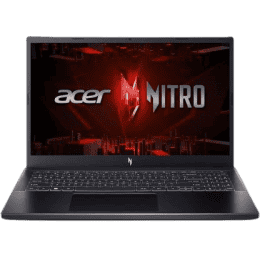 Acer Nitro V Gaming Laptop | Intel Core i7 13th Gen 13620H | 16 GB | 1 TB SSD | 6 GB Graphics | NVIDIA GeForce RTX 4050 | Obsidian Black | NH.QN8SI.008