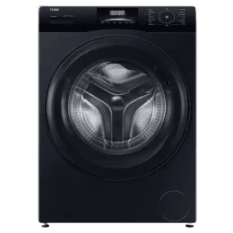 Haier Front Load Washing Machine | 8 Kg | Black | HW80-IM12929EBKF