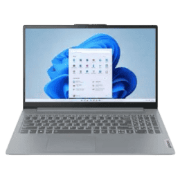 Lenovo Ideapad Slim 3i Laptop | Intel Core i5 12450H 12th Gen | 16GB | 512GB  | Arctic Grey | 83ER00KSIN