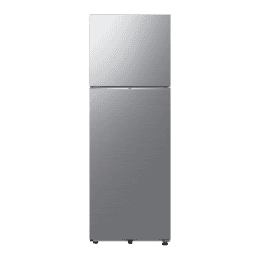 Samsung BESPOKE AI Double Door Refrigerator | 350 L | Elegant Inox | RT38DG5A2BS8