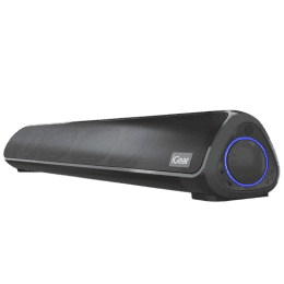 iGear immerse Bluetooth soundbar |  20 W | 2.0 Channel | Inbuilt SubWoofer | Black