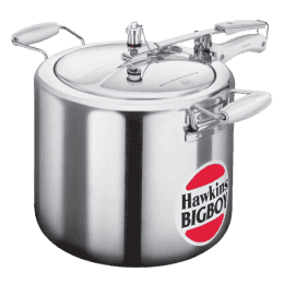 Hawkins Bigboy 18 L Inner Lid Pressure Cooker | Aluminium | Silver | BB18