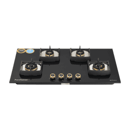 Pureflames Nexo 4B 90 Hob | 4 Burner | Black