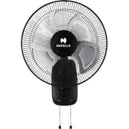 Havells Girik Wall Fan | 400mm | Black