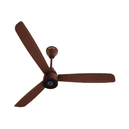 Atomberg Renesa Prime Ceiling Fan | 1200 mm | 3 Blade | BLDC Ceiling Fan with Remote Control & LED Indicators | Gloss Brown