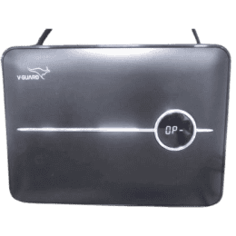 V-Guard Crystal 75 Prime Voltage Stabilizer | Black