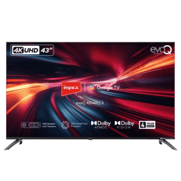 Impex evoQ UHD Smart LED TV | 109 cm (43 Inch) | Dolby Atmos | 43S4RLC3