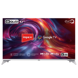 Impex evoQ 108 cm (43 inch) QLED TV | HDR10 | 43S4QLC3