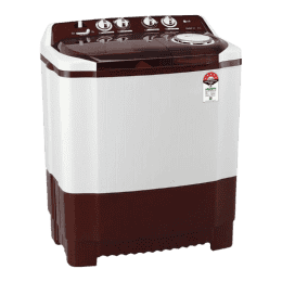 LG Semi Automatic Top Load Washing Machine | 8Kg | Maroon and White