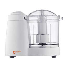 Orient Electric Hazel Chopper | 120 W | 350 ml with 3 Blades | White | CHEC12PW
