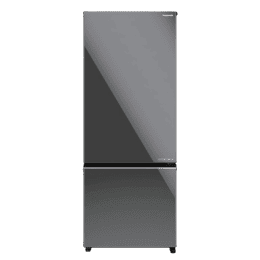 Panasonic Double Door Bottom Mount Refrigerator | 357 L | 2 Star | Prime Convertible 6 Stage Smart Inverter Frost-Free | NR-BK418BGMN