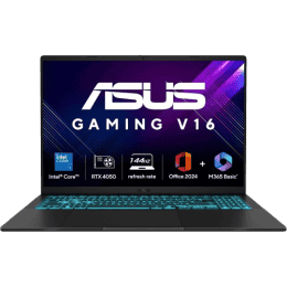 ASUS Gaming V16 Gaming Laptop | Intel Core 5 210H | 16 GB | 512 GB SSD | 6 GB Graphics | NVIDIA GeForce RTX 4050 | Matte Black | V3607VU-RP550WS