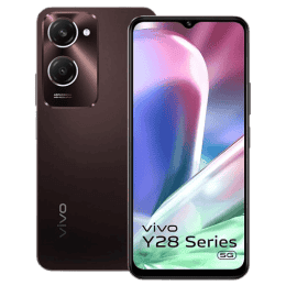 vivo Y28e 5G | 4GB | 128 GB | With Charger | Vintage Red