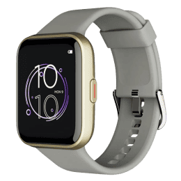 boAt Wave Connect Smartwatch | 4.64 cm (1.69 Inch) HD Display | Bluetooth Calling | Cool Grey