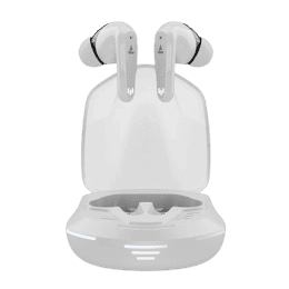 boAt Immortal 181 Gaming Earbuds | Quad Mics with ENx Tech | White Sabre