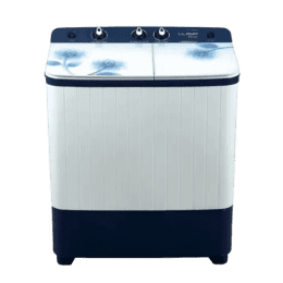 Lloyd Semi Automatic Top Load Washing Machine | 7 Kg | White Blue | GLWMS70BE1