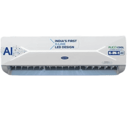 Carrier 19K XCEL LUMO FXi ALPHA HYBRIDJET Split Air Conditioner | 1.5 Ton | 3 Star | White