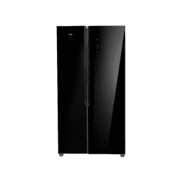 Godrej Side by Side Refrigerator | 600L | Eon Velvet Opera Black | 3 Star | RS EONVELVET 646C RIT OP BK SBS