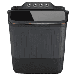 Lloyd Semi Automatic Top Load Washing Machine | 8 kg | 5 Star | Grey | GLWS805EXAVG