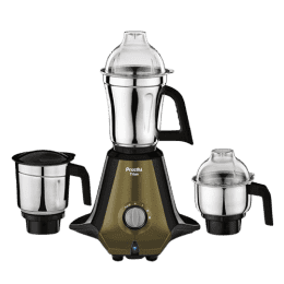 Preethi Titan Mixer Grinder | 3 Jars | 1000W | Black | MG-283