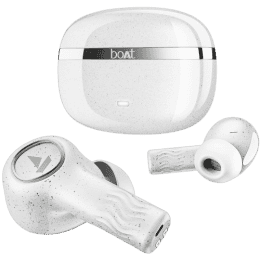 boAt Nirvana Iris Truly Wireless Ear Buds | Quartz White