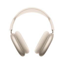 Apple AirPods Max Headphones | Pro Level Active Noise Cancellation | Transparency Mode | Personalised Spatial Audio | USB C Charging | Starlight