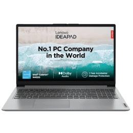 Lenovo Ideapad Laptop | Intel Celeron N4020 | 8GB | 512GB SSD | Integrated Intel UHD Graphics 600 | Cloud Grey | 82V700L2IN
