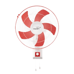 V Guard Finesta STD Prime II Wall Fan | 400MM | White Red