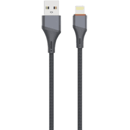 Salpido Usb To Lightning Cable | 30 W | Compatible with iPhone | Gray | SDC 136