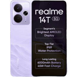Realme 14T 5G | 8GB | 128GB | Lightning Purple