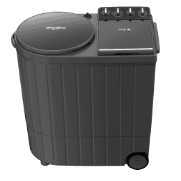 Whirlpool Semi Automatic Top Load Washing Machine | 12kg | Ace XL Dynamix Detergent Dispenser | Graphite Grey | 30349